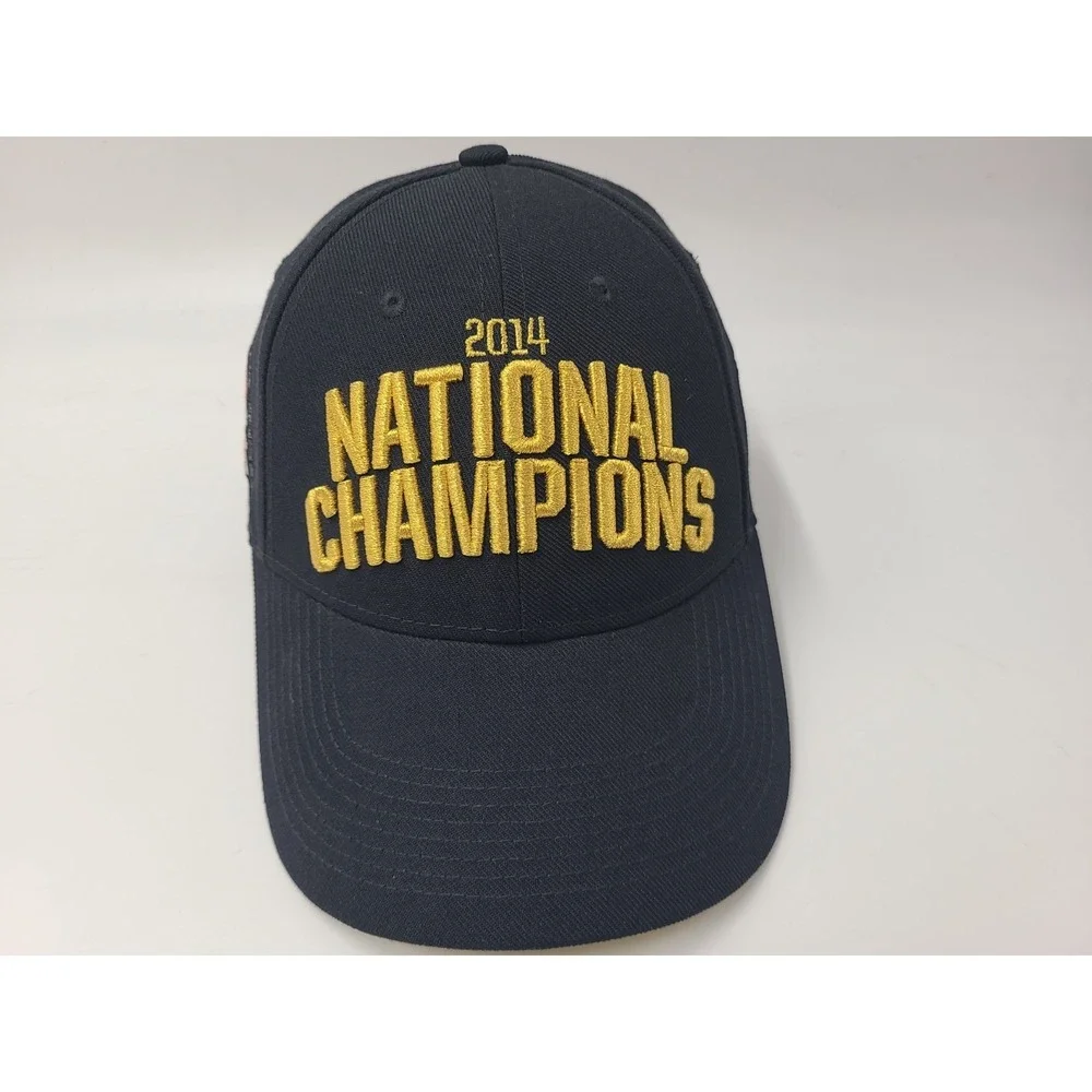 Ohio State Buckeyes 2014 National Champions Undisputed Nike Hat Cap NCAA Black‎